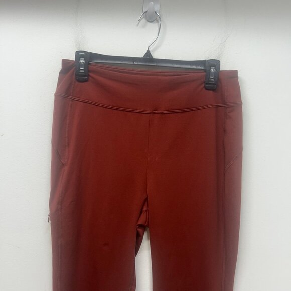 Duluth Trading Co Noga Classic Pants S 29" Nylon/Spandex Stretch orange Red - Picture 3 of 11